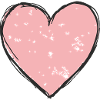 Delicate Pink Heart