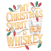 Mein Weihnachtsgeist ist Whiskey
