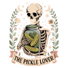 Funny The Pickle Lover Tarot Card