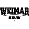 Weimar Germany College Lettering