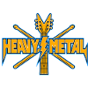 Heavy Metal Crest Guitar