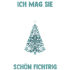 Weihnachtsmann Fichten Weihnachtsbaum Weihnachten
