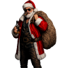 Badass Santa – Adult Humor Christmas