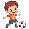 Kleiner Fußballheld