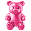 Pink Shiny Bear Motif