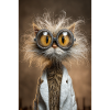 Steampunk Cat Scientist
