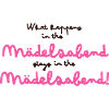 Mädchenabend Pink Schriftzug