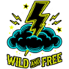 Wild And Free Lightning Cloud