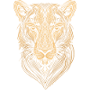 Lineart - Tiger