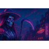 Neon Reaper – Cyberpunk Death