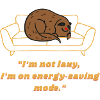 Sloth Energy-Saving Lounge Tee
