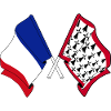 Limousin and France Flag