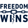 Freedom Wins: Freedom breaks chains