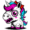 Neon Einhorn