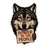 Wolf symbol: Power to the people