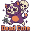 Dead Cute Cat Skeleton