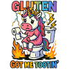Gluten Gluten Intolerance Joke Gift