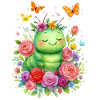 Caterpillar Butterfly