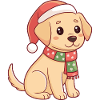 Welpen-Weihnachtsglanz