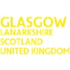 Glasgow – Scotland Textdesign
