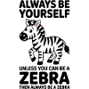 Zebra Spruch Lustiges Zebra Geschenk