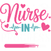 Nurse In Progress Pink Blue