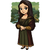 Mona Lisa Chibi style