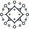 Geometric Diamond Mandala