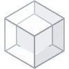 Geometric 3D Cube Line Style
