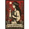 Południca Slavic Noon Spirit Folk Art