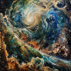 Cosmic Swirl Galaxy