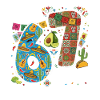 Six Seven Fiesta Pattern