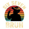 SixSeven Broth Retro Silhouette