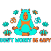 Don't Worry Be Capy Yoga