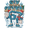 Six Seven 6 7 Italian Brainrot Christmas 67 Trøje