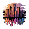 Gradient Skyline Drops