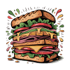 Burger Pop Art Explosion