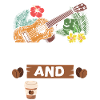 Hawaiian Ukulele Uke Coffee