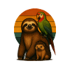 Sloth Parrot Hedgehog