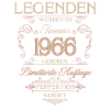60th Birthday Legend January 1966
