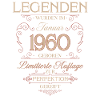 66th Birthday Legend January 1960