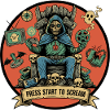 Skeleton Gamer Press Start to Scream