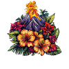Volcanic Blossom Island