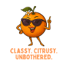Citrus star: casually unimpressed
