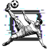 Soccer Shot Overhead Kick Goal