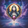 Lunar Arcana: Frau im himmlischen Ring