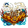 Angry Monster Takoyaki Japanese Street Food