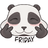Panda Vendredi Doux