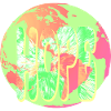 Hope Neon Tie-Dye Circular