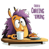 Kaffee Igel am Morgen